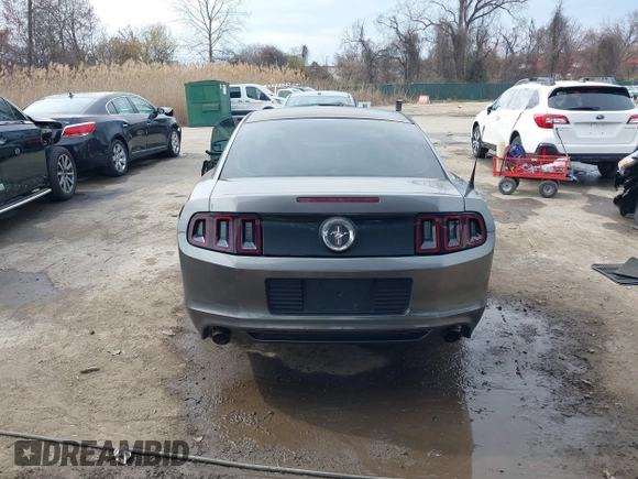 2014 Ford Mustang V6 with VIN 1ZVBP8AM1E5277123, listed as a IAAI auction lot 41917529 with 121,631 mi miles. Bid and sale history available at carsss.com. Image 16.