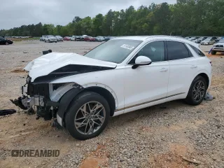 2022 Genesis GV70 2.5T with VIN KMUMADTB4NU061075, listed as a Copart auction lot 51182065 with 50,457 mi miles and Salvage Title. Bid and sale history available at DreamBid. Image 1.
