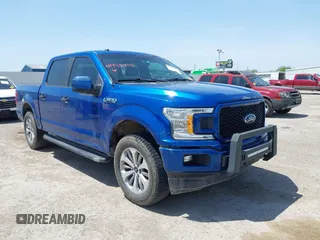 2018 Ford F-150 XL with VIN 1FTEW1CP9JKC79778, listed as a IAAI auction lot 41990719 with 132,529 mi miles and . Bid and sale history available at DreamBid. Image 1.