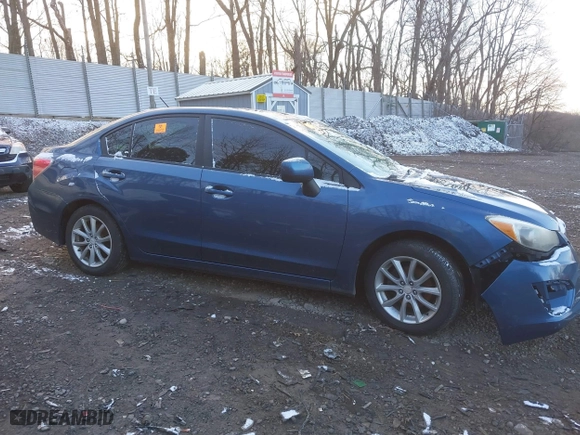 2012 Subaru Impreza Sedan 2.0i Premium with VIN JF1GJAC67CH026205, listed as a IAAI auction lot 41885332 with 151,048 mi miles. Bid and sale history available at carsss.com. Image 14.