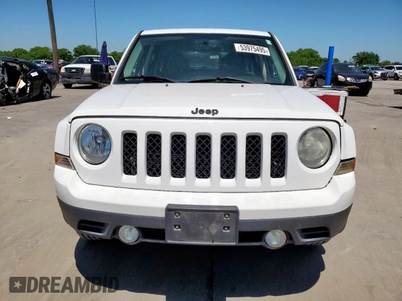 2015 Jeep Patriot Altitude Edition with VIN 1C4NJPBA3FD170968, listed as a Copart auction lot 53975495 with 72,008 mi miles and Salvage Title. Bid and sale history available at carsss.com. Image 5.