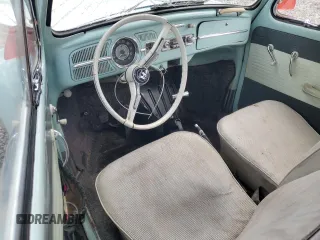 1964 Volkswagen Beetle with VIN 6441255, listed as a Copart auction lot 56974525 with 2,403 mi miles and Salvage title. Bid and sale history available at DreamBid. Image 8.