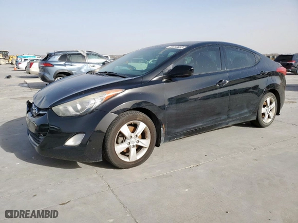 2013 Hyundai Elantra GLS with VIN 5NPDH4AE4DH394767, listed as a Copart auction lot 49319465 with 203,014 mi miles and Clean Title. Bid and sale history available at carsss.com. Image 1.