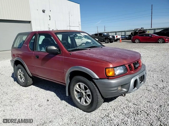 2001 Isuzu Rodeo Sport with VIN 4S2CM57W314302812, listed as a Copart auction lot 73537124 with 180,072 mi miles and Salvage Title. Bid and sale history available at carsss.com. Image 10.