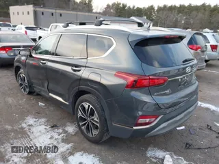 2020 Hyundai Santa Fe Limited with VIN 5NMS5CAA9LH257732, listed as a IAAI auction lot 41303693 with 112,026 mi miles. Bid and sale history available at carsss.com. Image 3.