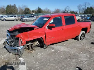 2015 Chevrolet Silverado 1500 LT with VIN 3GCUKREC1FG328311, listed as a Copart auction lot 51210645 with 223,244 mi miles and Salvage Title. Bid and sale history available at DreamBid. Image 1.