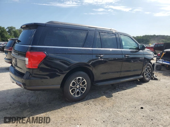 2024 Ford Expedition Max XLT with VIN 1FMJK1H88REA40692, listed as a Copart auction lot 58345455 with 49,226 mi miles and Clean title. Bid and sale history available at DreamBid. Image 3.