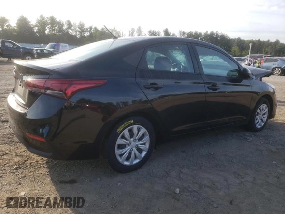 2021 Hyundai Accent SE with VIN 3KPC24A6XME135212, listed as a Copart auction lot 68827703 with 52,385 mi miles. Bid and sale history available at carsss.com. Image 3.