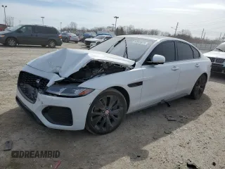 2021 Jaguar XF R-Dynamic SE with VIN SAJBL4GX7MCY89265, listed as a Copart auction lot 43801873 with 23,730 mi miles. Bid and sale history available at carsss.com. Image 1.