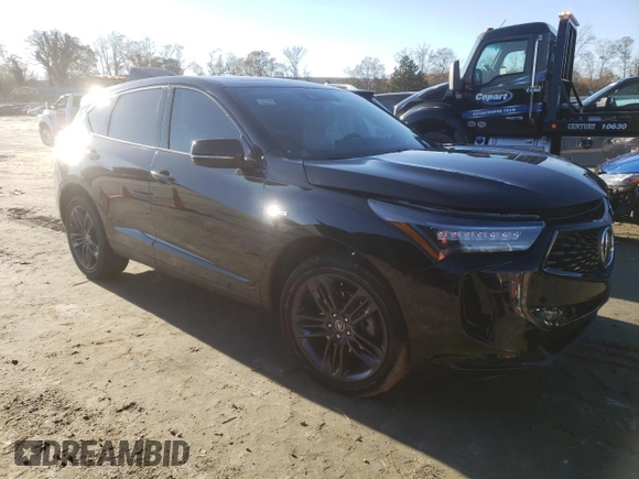 2023 Acura RDX w/A-Spec Package с VIN 5J8TC1H6XPL002769, выставлен на аукционе Copart как лот 84928854 с пробегом Не указан миль и Списание • Salvage title. История ставок и продаж доступна на DreamBid. Изображение 4.