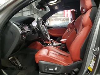2020 BMW X3 M with VIN 5YMTS0C07L9B29768, listed as a Copart auction lot 76204704 with 41,549 mi miles and Salvage Title. Bid and sale history available at carsss.com. Image 7.