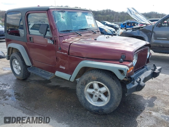 2001 Jeep Wrangler SE с VIN 1J4FA29P21P300094, выставлен на аукционе IAAI как лот 41871446 с пробегом 125 098 миль миль и . История ставок и продаж доступна на DreamBid. Изображение 1.