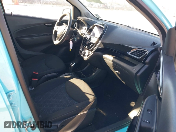 2022 Chevrolet Spark 1LT with VIN KL8CD6SA8NC019386, listed as a IAAI auction lot 41655291 with 16,479 mi miles. Bid and sale history available at carsss.com. Image 5.
