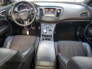 2015 Chrysler 200 S with VIN 1C3CCCBB9FN585794, listed as a Copart auction lot 57672205 with 155,468 mi miles and Salvage title. Bid and sale history available at DreamBid. Image 8.