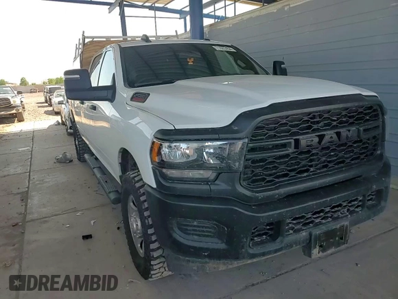 2023 Ram 2500 Tradesman with VIN 3C6UR5HJ4PG543902, listed as a Copart auction lot 71022454 with 40,224 mi miles and Salvage Title. Bid and sale history available at carsss.com. Image 10.