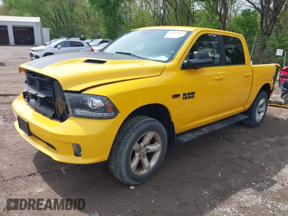 2016 Ram 1500 Sport z VIN 1C6RR7MT5GS322634, wystawiony jako IAAI lot #42152813 z przebiegiem 77 266 mil mil oraz . Historia ofert i sprzedaży dostępna na DreamBid. Obrazek 2.