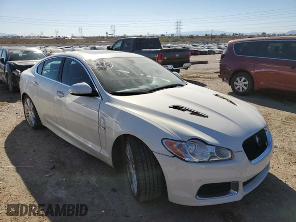 2010 Jaguar XF with VIN SAJWA0JC3AMR49540, listed as a Copart auction lot 87475704 with 137,274 mi miles and Salvage Title. Bid and sale history available at DreamBid. Image 4.