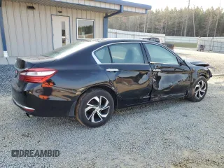 2017 Honda Accord LX with VIN 1HGCR2F34HA212343, listed as a Copart auction lot 48938905 with 124,645 mi miles and Salvage Title. Bid and sale history available at carsss.com. Image 3.