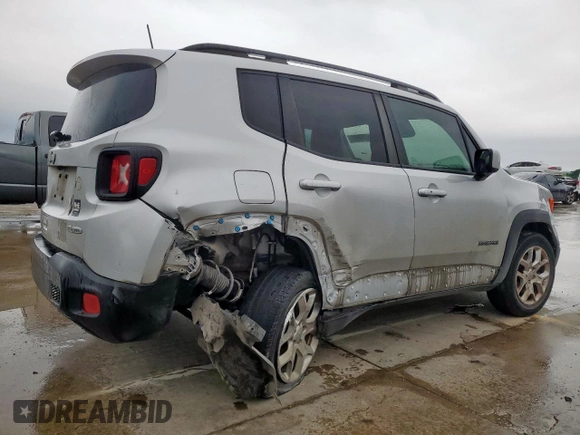 2018 Jeep Renegade Latitude с VIN ZACCJABB2JPJ36170, выставлен на аукционе Copart как лот 55753595 с пробегом 99 359 миль миль и Списание • Salvage title. История ставок и продаж доступна на DreamBid. Изображение 3.