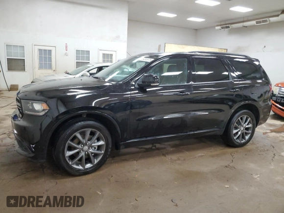 2017 Dodge Durango GT with VIN 1C4RDJDGXHC931267, listed as a Copart auction lot 59383975 with 26,169 mi miles and Clean title. Bid and sale history available at DreamBid. Image 1.
