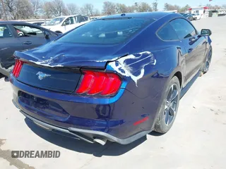 2020 Ford Mustang EcoBoost with VIN 1FA6P8TH6L5124180, listed as a IAAI auction lot 41702327 with 21,460 mi miles. Bid and sale history available at carsss.com. Image 4.