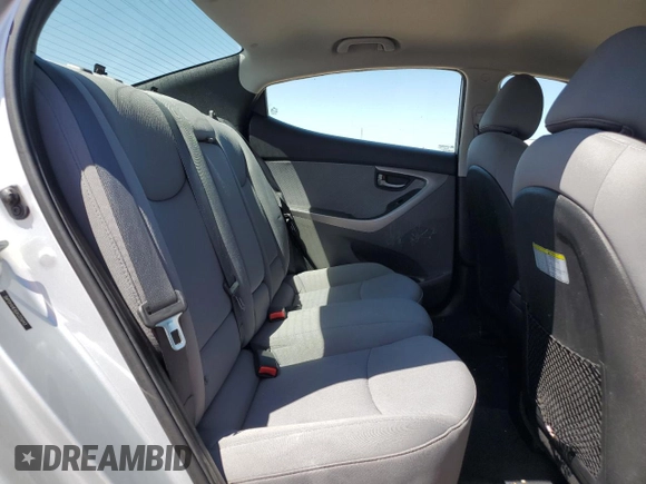 2013 Hyundai Elantra Limited with VIN 5NPDH4AE6DH225043, listed as a Copart auction lot 52006435 with 127,169 mi miles and Salvage Title. Bid and sale history available at DreamBid. Image 10.