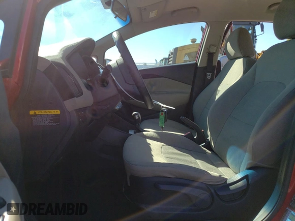2014 Kia Rio LX with VIN KNADM4A37E6370952, listed as a Copart auction lot 70787814 with 107,958 mi miles and Salvage Title. Bid and sale history available at DreamBid. Image 7.