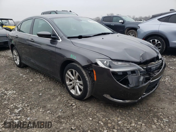 2015 Chrysler 200 Limited with VIN 1C3CCCAB9FN715770, listed as a Copart auction lot 74103114 with 41,844 mi miles and Salvage Title. Bid and sale history available at carsss.com. Image 4.