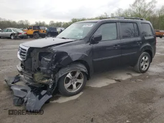 2013 Honda Pilot EX-L with VIN 5FNYF4H67DB040181, listed as a Copart auction lot 54472635 with 158,794 mi miles and Salvage Title. Bid and sale history available at carsss.com. Image 1.