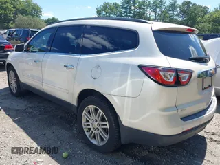 2015 Chevrolet Traverse LT with VIN 1GNKVGKD5FJ141773, listed as a IAAI auction lot 41130794 with 100,370 mi miles and . Bid and sale history available at DreamBid. Image 3.