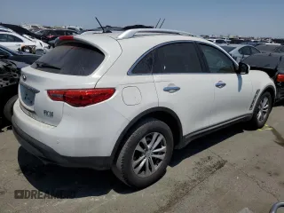 2011 Infiniti FX with VIN JN8AS1MU4BM110177, listed as a Copart auction lot 62945314 with 105,820 mi miles and Salvage Title. Bid and sale history available at DreamBid. Image 3.