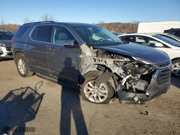 2020 Chevrolet Traverse LT Cloth with VIN 1GNEVGKW8LJ102802, listed as a Copart auction lot 80105234 with 101,667 mi miles and Salvage Title. Bid and sale history available at carsss.com. Image 4.