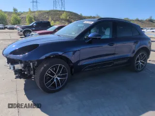 2024 Porsche Macan with VIN WP1AA2A52RLB01297, listed as a Copart auction lot 56670395 with 11,061 mi miles and Salvage title. Bid and sale history available at DreamBid. Image 1.