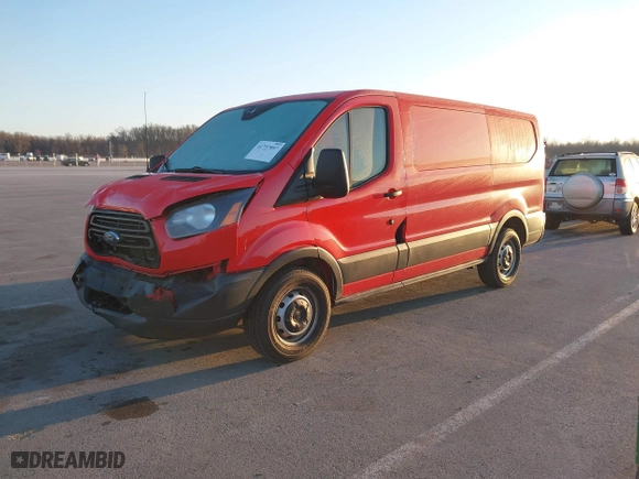 2016 Ford Transit Cargo Van with VIN 1FTYE1YM9GKB15485, listed as a IAAI auction lot 41757897 with 258,553 mi miles. Bid and sale history available at carsss.com. Image 17.