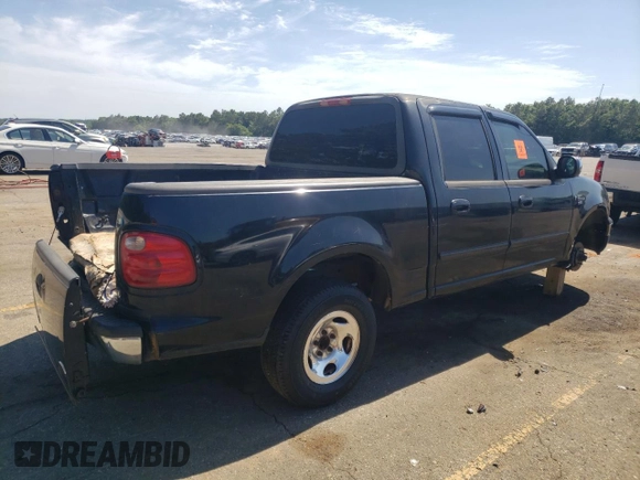 2001 Ford F-150 XLT with VIN 1FTRW07L81KE00951, listed as a Copart auction lot 57348535 with Not provided miles and Salvage title. Bid and sale history available at DreamBid. Image 3.