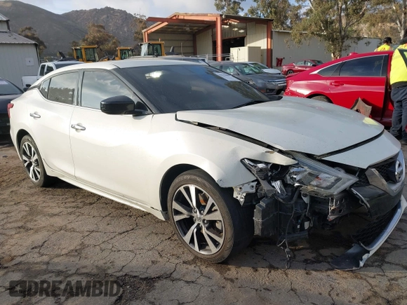 2017 Nissan Maxima SV with VIN 1N4AA6AP1HC368591, listed as a IAAI auction lot 41521808 with 154,214 mi miles and . Bid and sale history available at DreamBid. Image 1.