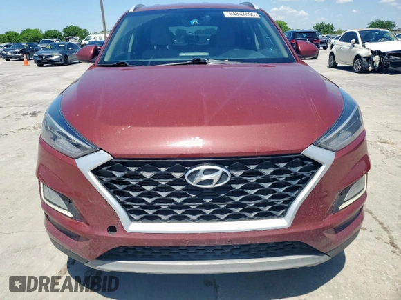 2020 Hyundai Tucson Sport with VIN KM8J33AL8LU163140, listed as a Copart auction lot 54367865 with 135,042 mi miles and Clean title. Bid and sale history available at DreamBid. Image 5.
