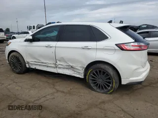 2020 Ford Edge Titanium with VIN 2FMPK3K99LBB10615, listed as a Copart auction lot 62351625 with 52,461 mi miles and Non repairable. Bid and sale history available at DreamBid. Image 2.