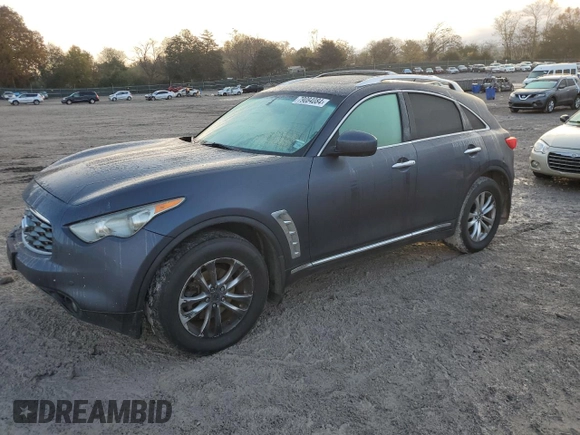 2011 Infiniti FX35 with VIN JN8AS1MW9BM733456, listed as a Copart auction lot 79084084 with 0 mi miles and Salvage Title. Bid and sale history available at carsss.com. Image 1.