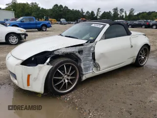 2004 Nissan 350Z Touring with VIN JN1AZ36A74M252387, listed as a Copart auction lot 71635494 with 45,040 mi miles and Salvage Title. Bid and sale history available at carsss.com. Image 1.