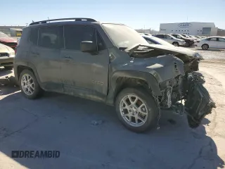 2022 Jeep Renegade Latitude with VIN ZACNJDB10NPN78548, listed as a Copart auction lot 47062755 with 46,157 mi miles and Salvage title. Bid and sale history available at DreamBid. Image 4.