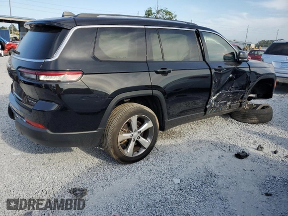 2021 Jeep Grand Cherokee Limited with VIN 1C4RJJBG3M8116482, listed as a Copart auction lot 54333095 with 31,178 mi miles and Salvage title. Bid and sale history available at DreamBid. Image 3.