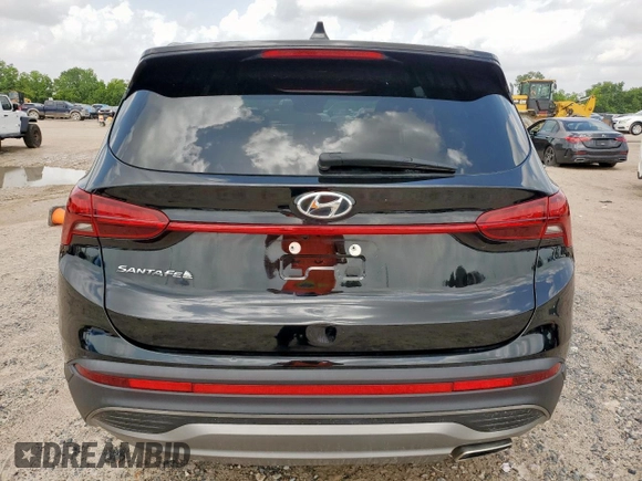 2023 Hyundai Santa Fe SE with VIN 5NMS14AJ4PH606397, listed as a Copart auction lot 62931165 with 37,687 mi miles and Salvage title. Bid and sale history available at DreamBid. Image 6.