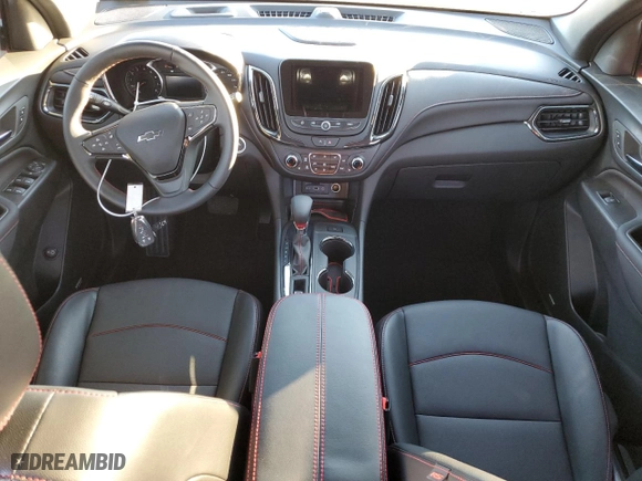 2023 Chevrolet Equinox RS with VIN 3GNAXMEGXPL226693, listed as a Copart auction lot 87454394 with 4,896 mi miles and Salvage Title. Bid and sale history available at carsss.com. Image 8.