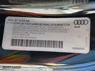 2013 Audi S5 Premium Plus with VIN WAUCGAFH4DN009057, listed as a Copart auction lot 44631485 with 124,854 mi miles and Salvage Title. Bid and sale history available at carsss.com. Image 12.