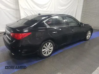 2015 Infiniti Q50 Premium z VIN JN1BV7AR1FM403585, wystawiony jako Copart lot #55662155 z przebiegiem 102 331 mil mil oraz Tytuł czysty. Historia ofert i sprzedaży dostępna na DreamBid. Obrazek 3.