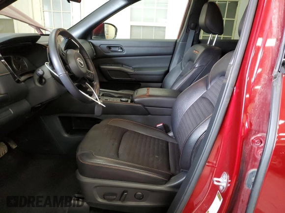 2023 Nissan Pathfinder Rock Creek with VIN 5N1DR3BD7PC231197, listed as a Copart auction lot 51751205 with 71,366 mi miles and Salvage title. Bid and sale history available at DreamBid. Image 7.