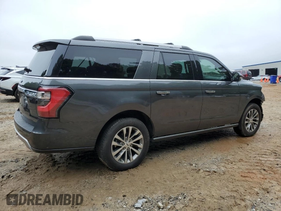 2018 Ford Expedition Max Limited with VIN 1FMJK2ATXJEA57518, listed as a Copart auction lot 58516955 with 96,612 mi miles and Salvage title. Bid and sale history available at DreamBid. Image 3.