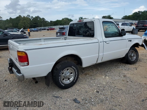1998 Ford Ranger XL with VIN 1FTYR10U0WUC13727, listed as a Copart auction lot 53261175 with 128,117 mi miles and Salvage Title. Bid and sale history available at DreamBid. Image 3.