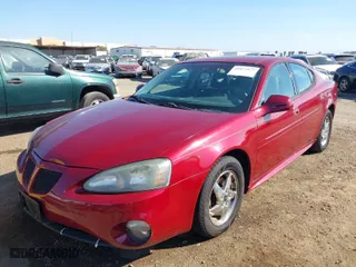 2004 Pontiac Grand Prix GT2 with VIN 2G2WS522141217359, listed as a IAAI auction lot 41677677 with 121,581 mi miles. Bid and sale history available at carsss.com. Image 6.